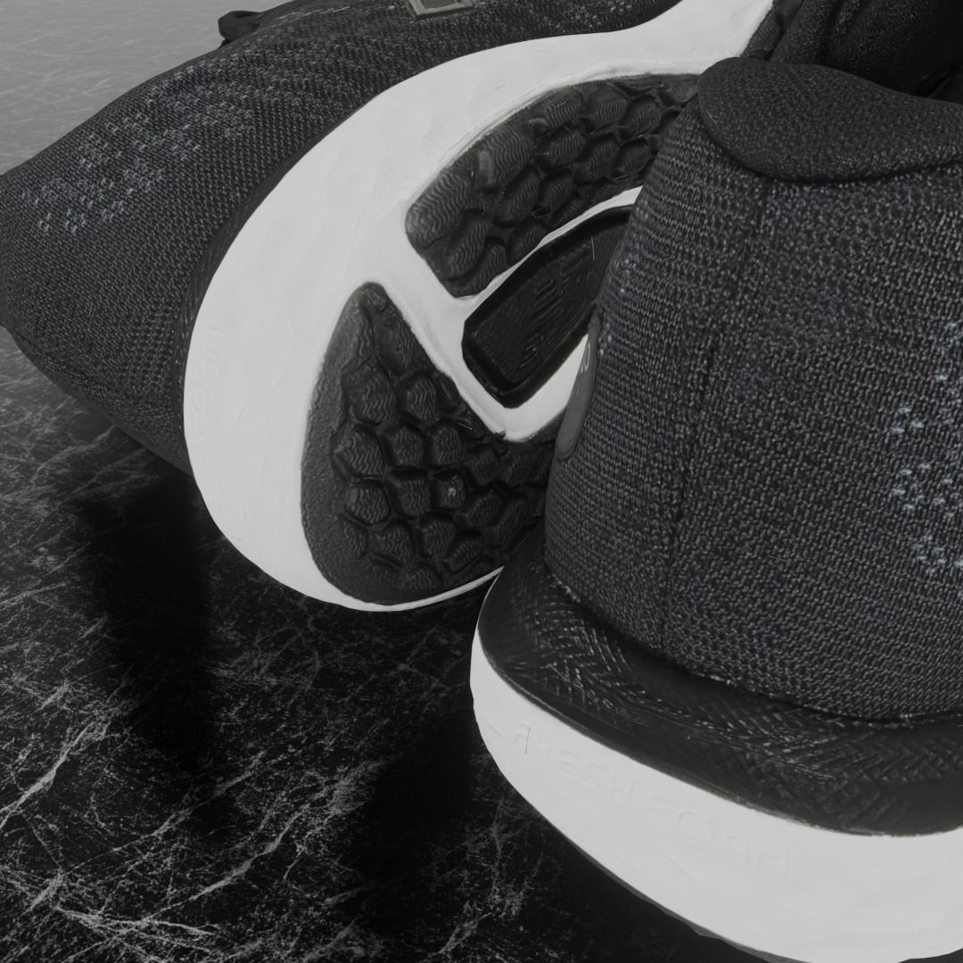 NEW BALANCE 680  3D SHOES Low-poly 3D model_9