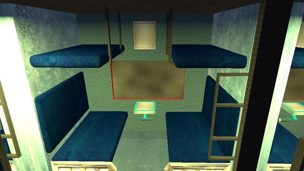 Indian Train Coach Model 3D model_3