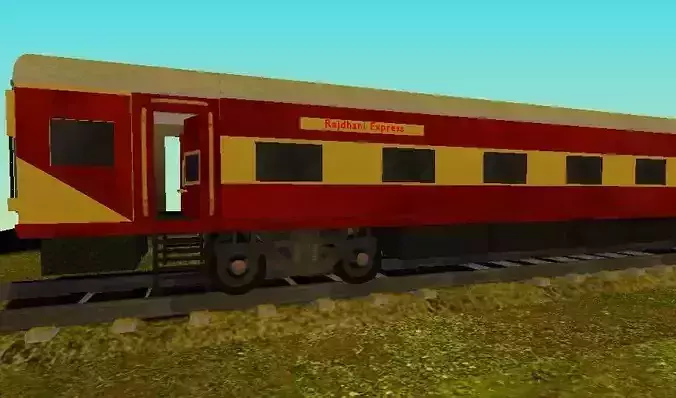 Indian Train Coach Model