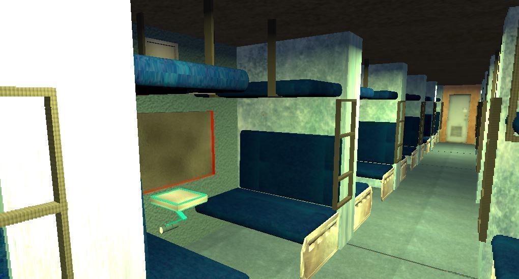 Indian Train Coach Model 3D model_4