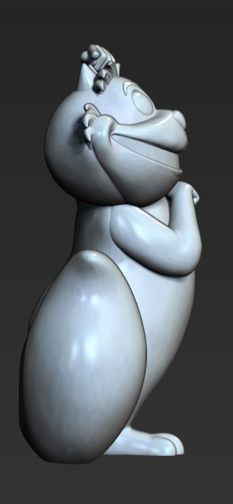 Cheshire Cat 3D print model_4