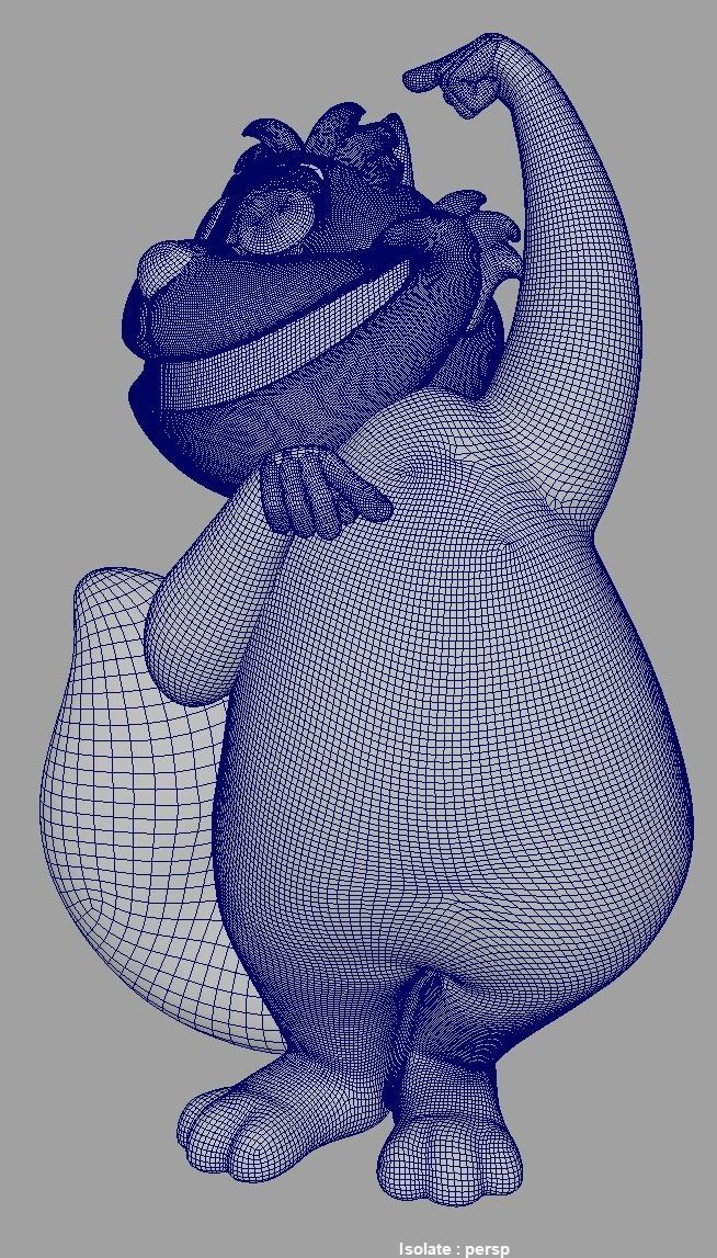 Cheshire Cat 3D print model_7