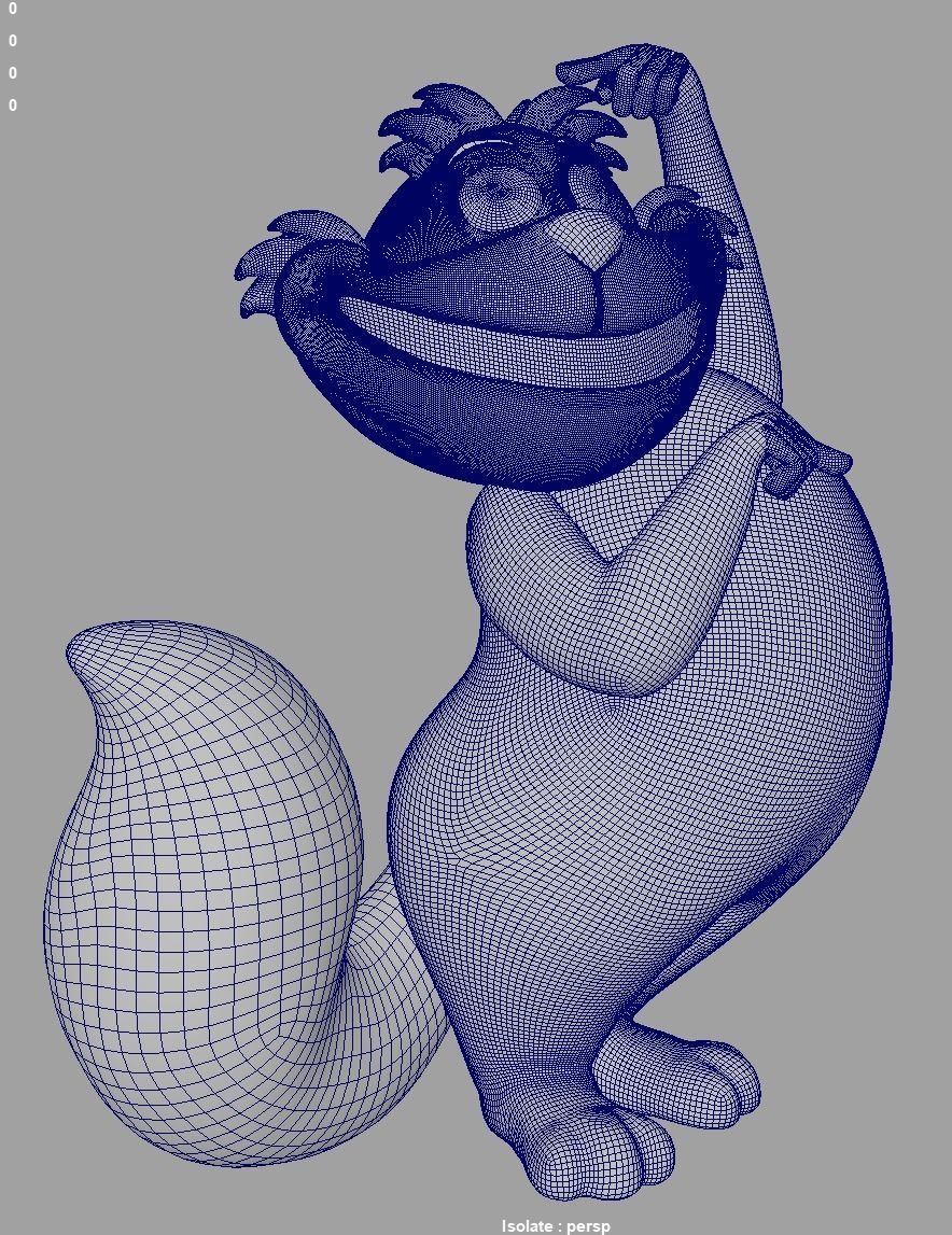 Cheshire Cat 3D print model_6