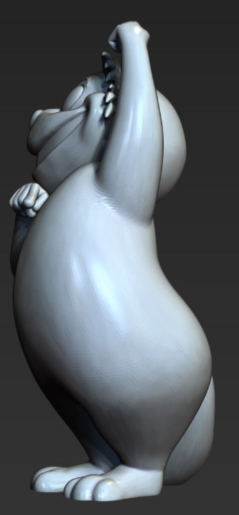 Cheshire Cat 3D print model_3