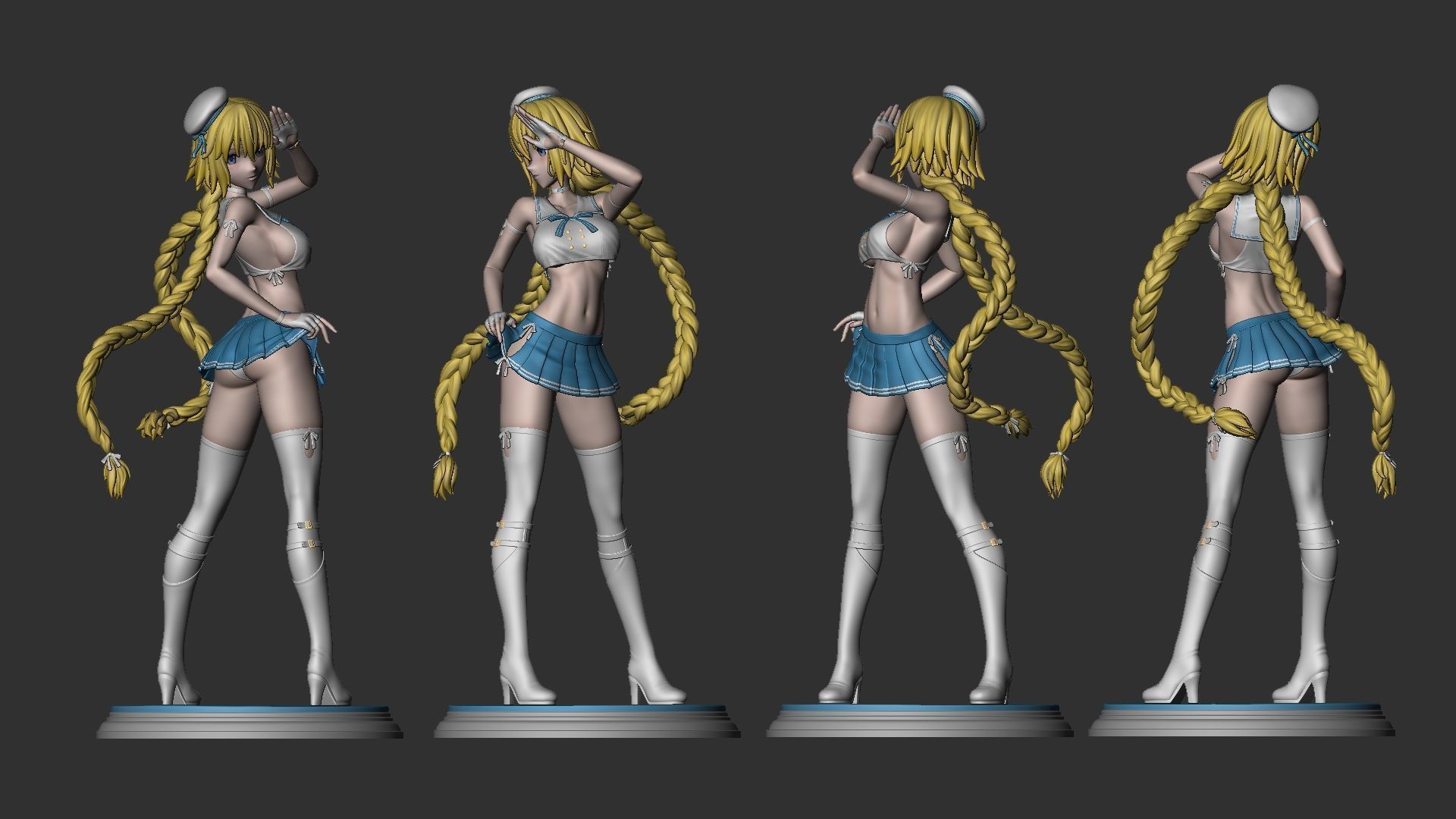 Jeanne Darc Fate Grand Order 3D print model_1