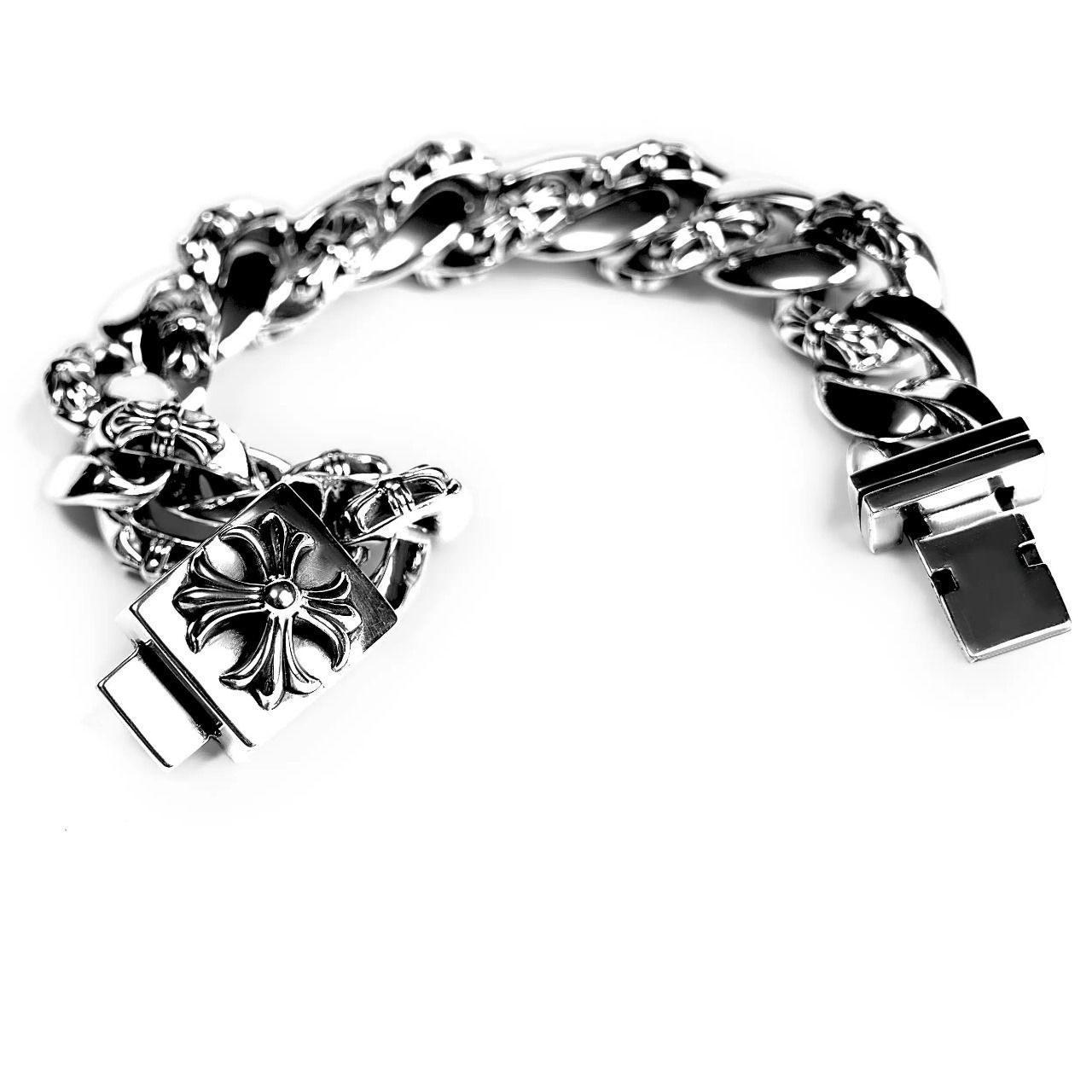 chrome heart FANCY CHAIN BOX BRACELET  3D model_3