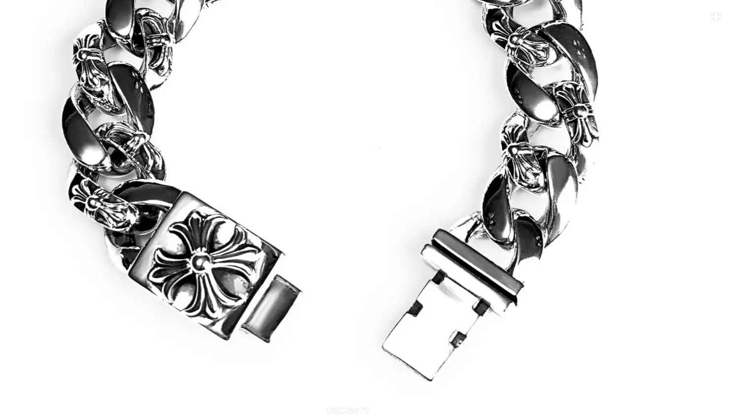 chrome heart FANCY CHAIN BOX BRACELET  3D model_0