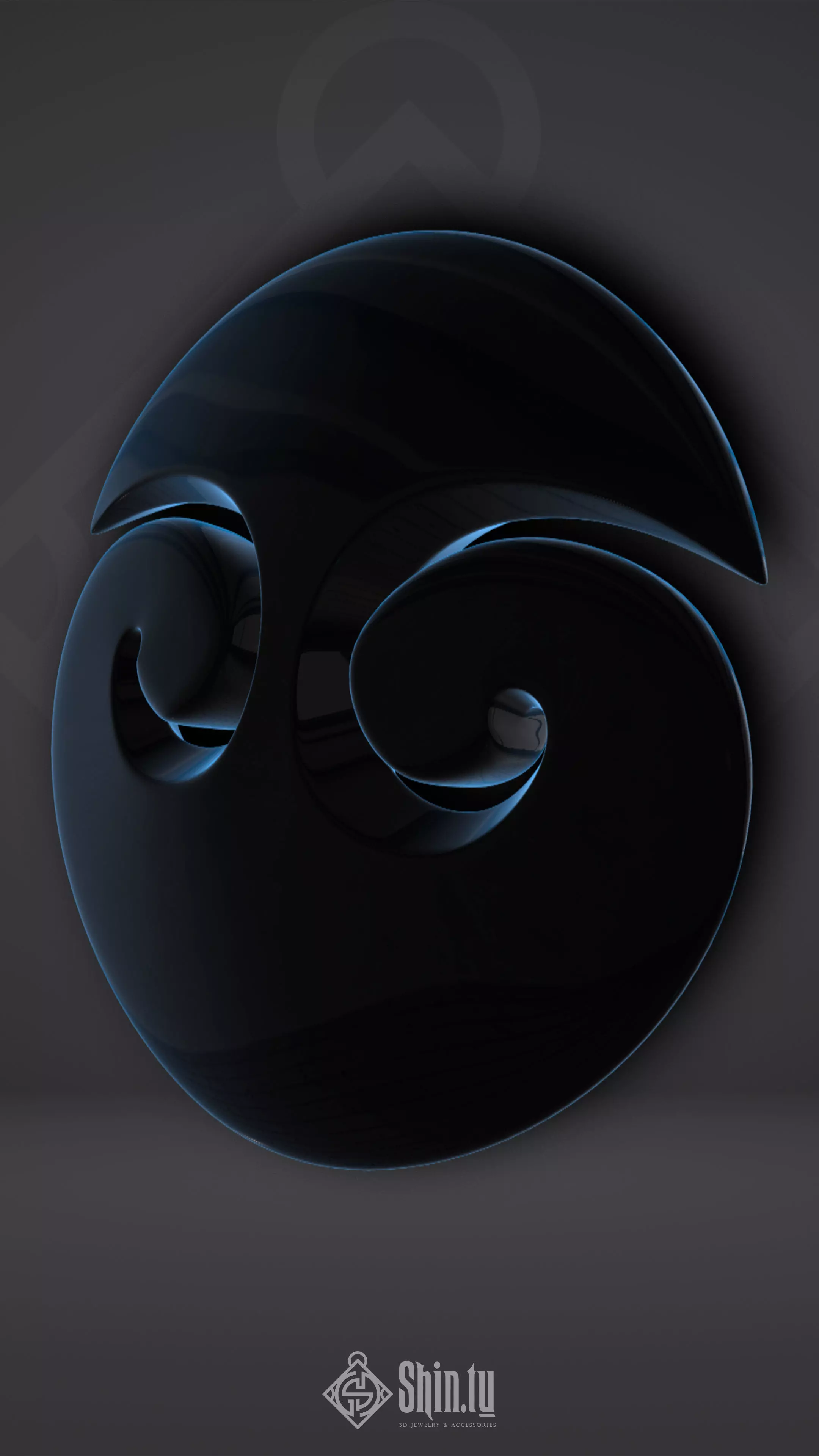 Maori Pendant Ocean Peace 3D print model