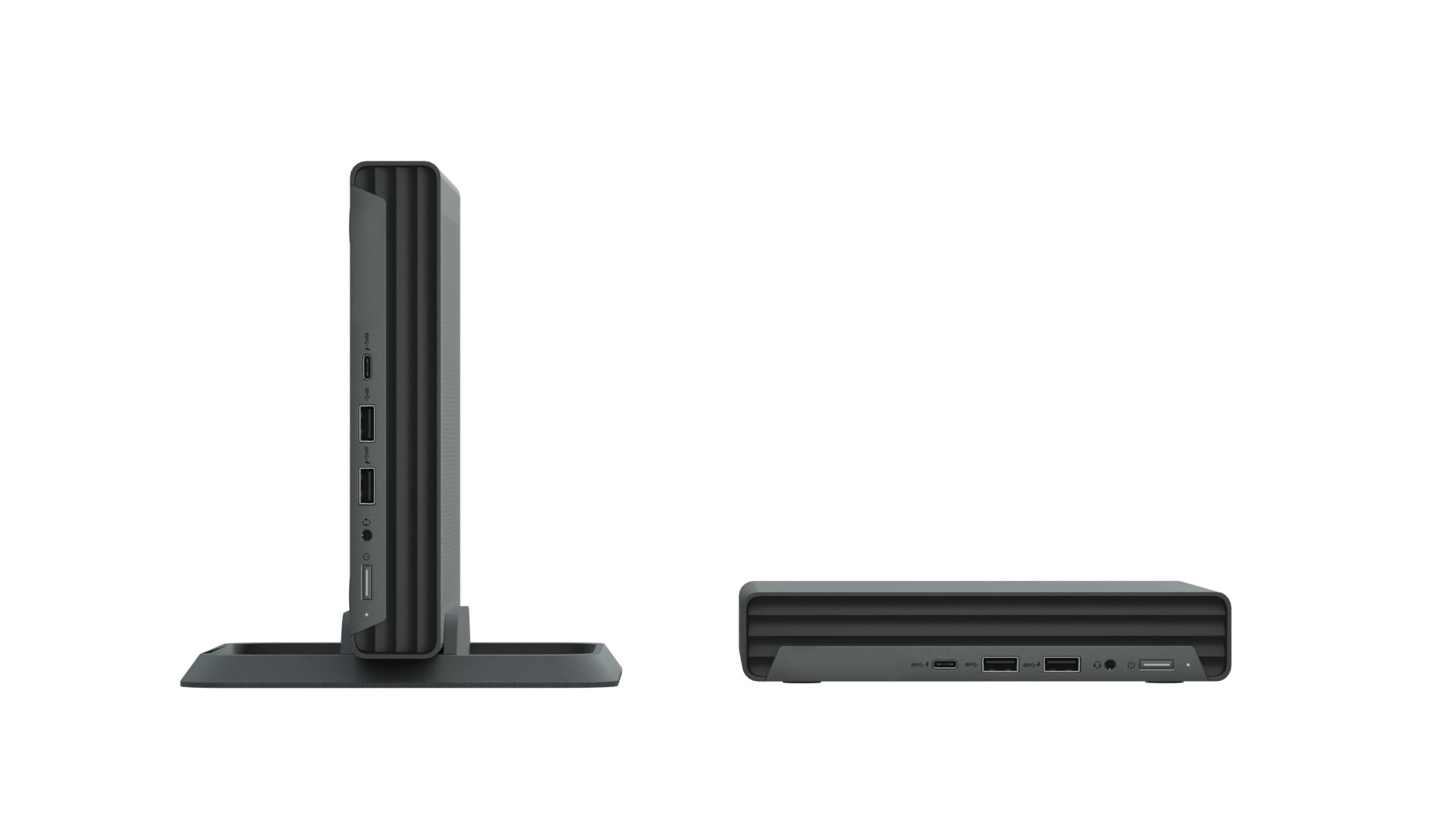 Mini Desktop Computer Low-poly 3D model_2