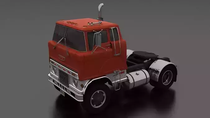 H-Series HD-950 Semi Truck Day Cab 1961