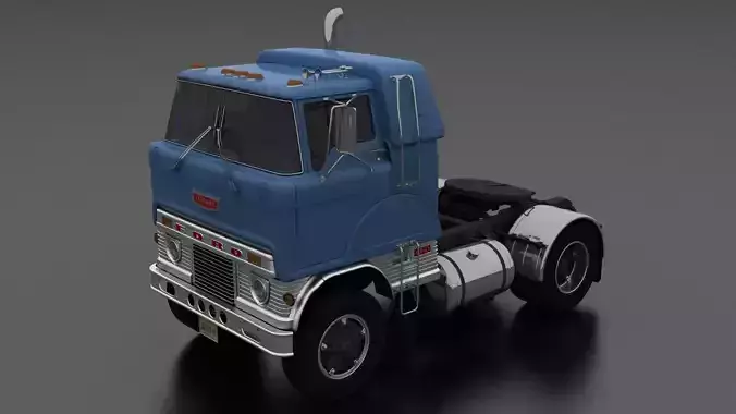 H-Series HD-950 Semi Truck Sleeper Cab 1961