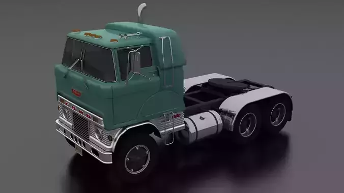 H-Series HDT-950 Semi Truck Slepper Cab 1961