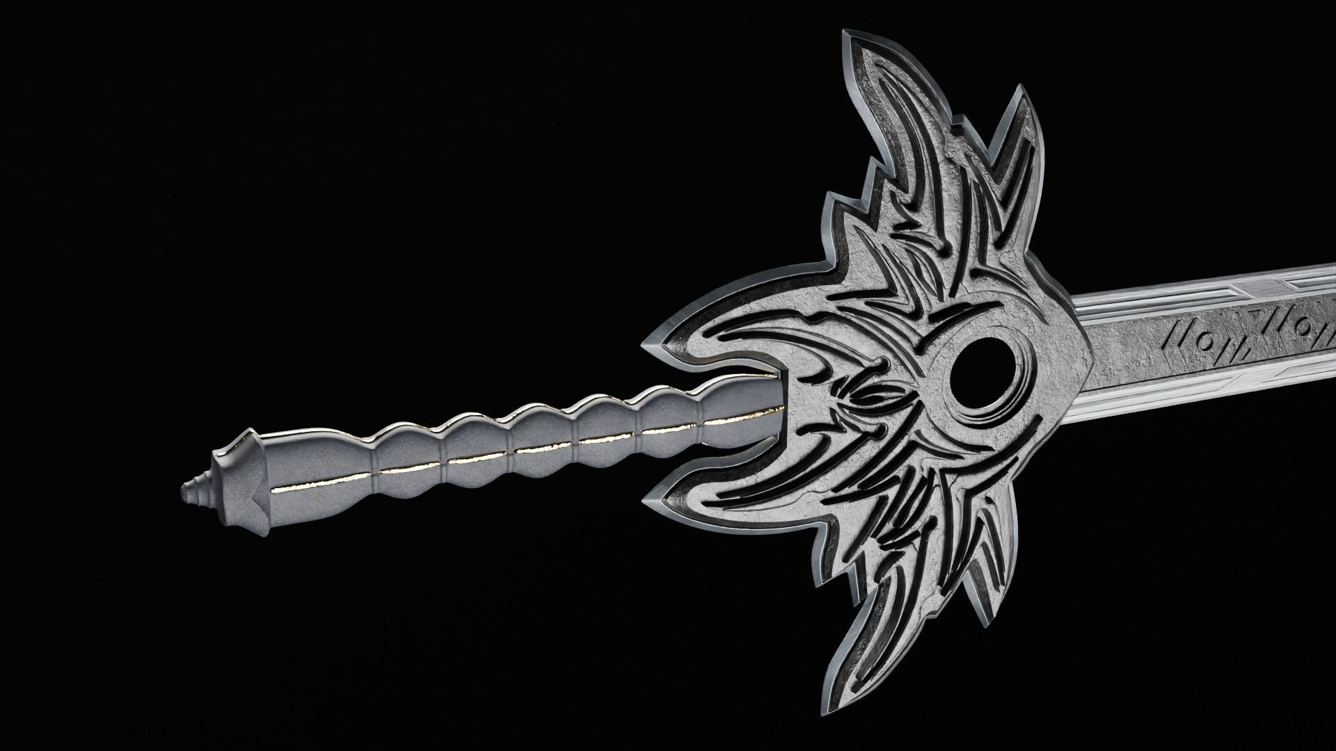 Sword 3D model_5