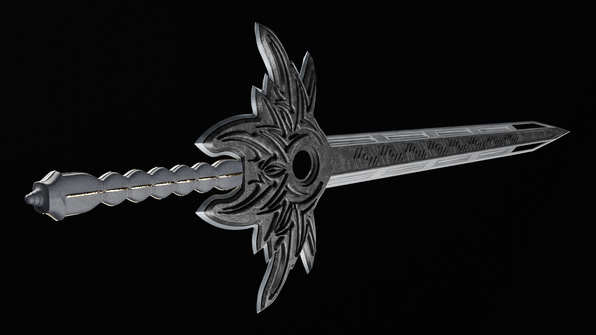 Sword 3D model_3