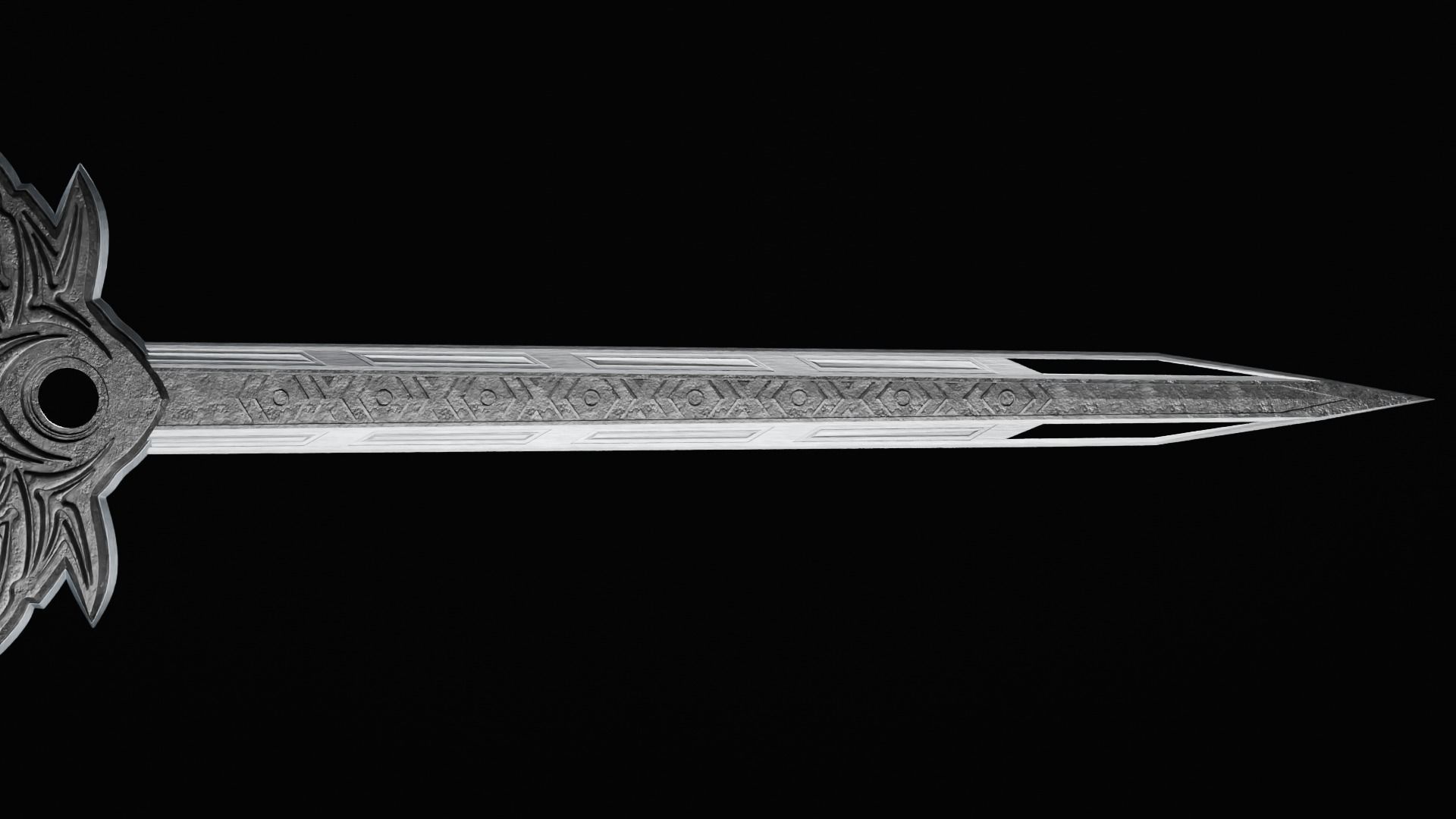 Sword 3D model_7
