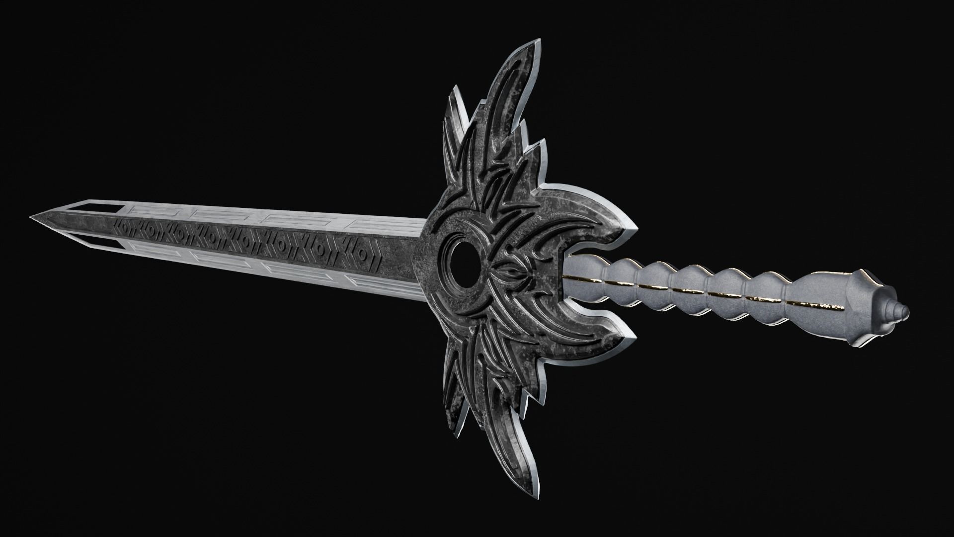 Sword 3D model_2
