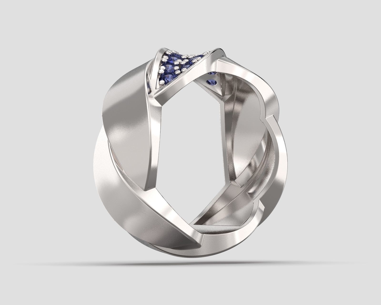 R 138 a ring sizes 3D print model_4