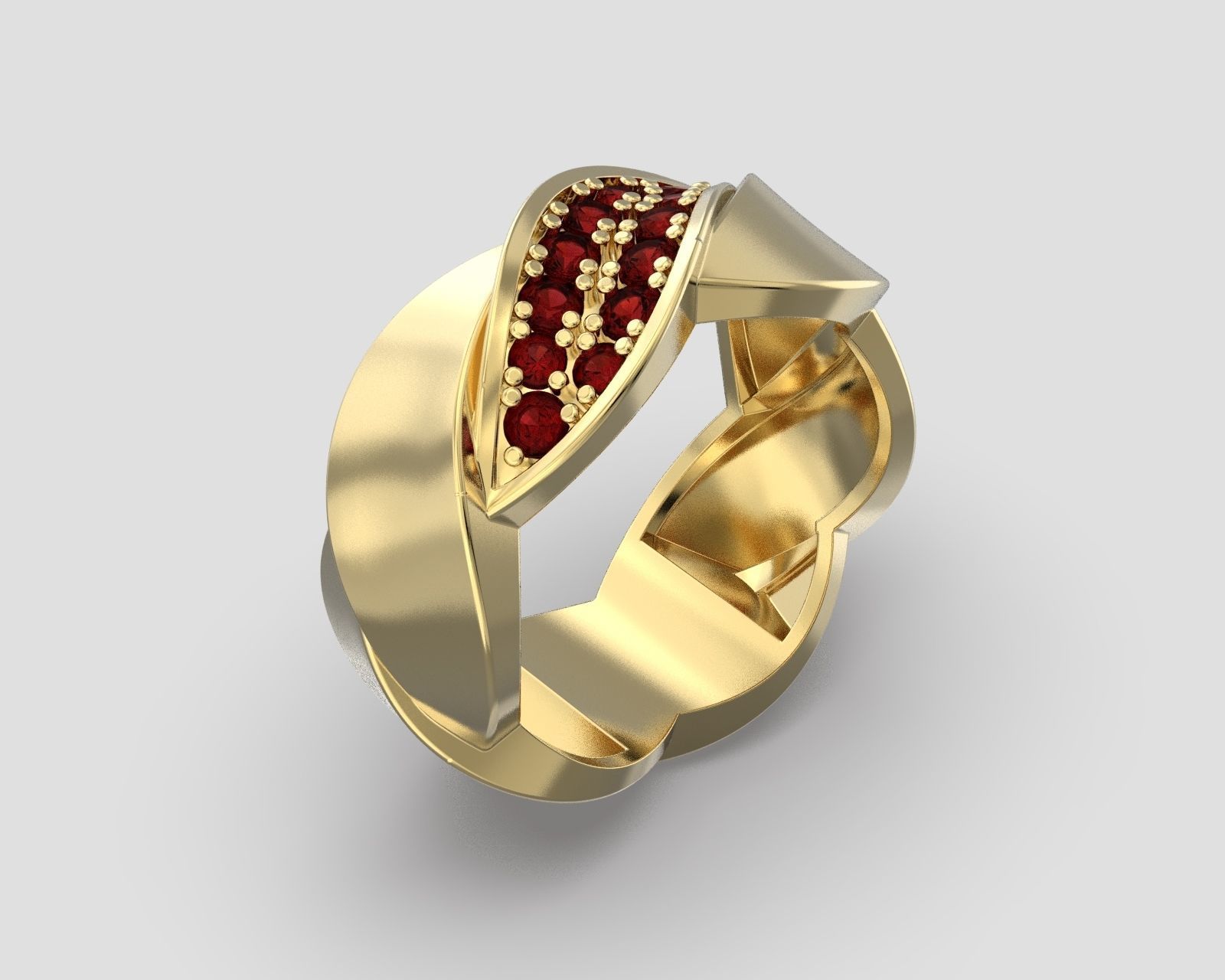 R 138 a ring sizes 3D print model_6