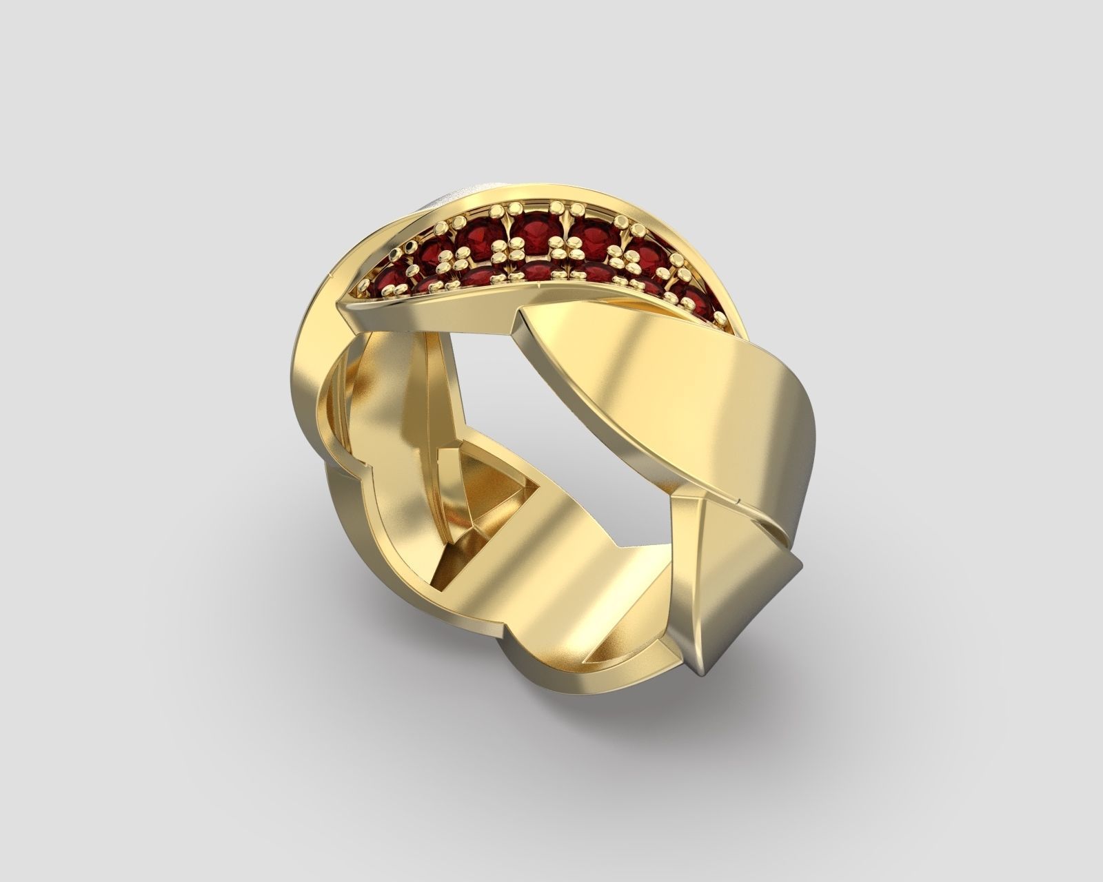 R 138 a ring sizes 3D print model_10