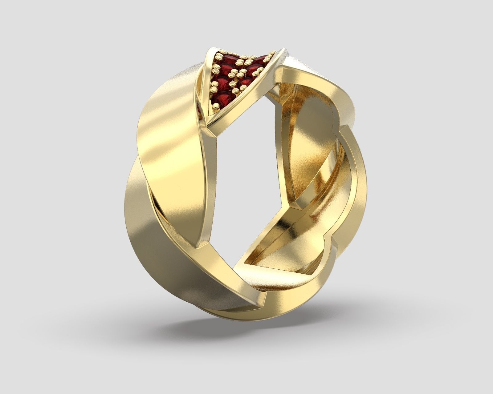 R 138 a ring sizes 3D print model_7