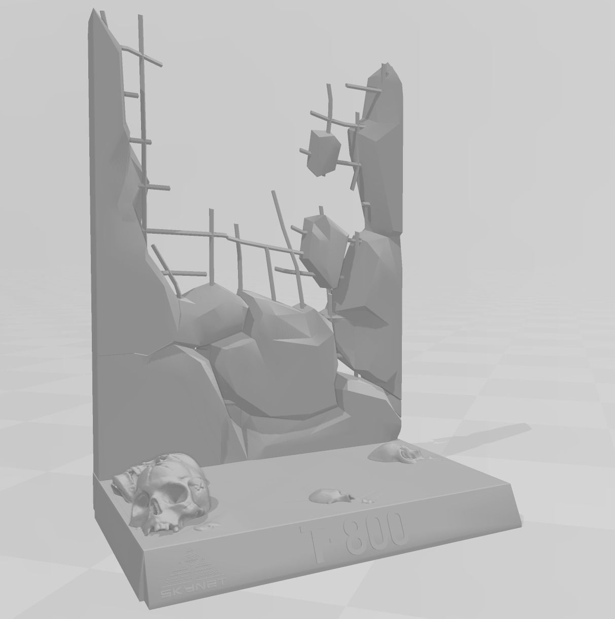 Terminatoor T800 3D print model_7