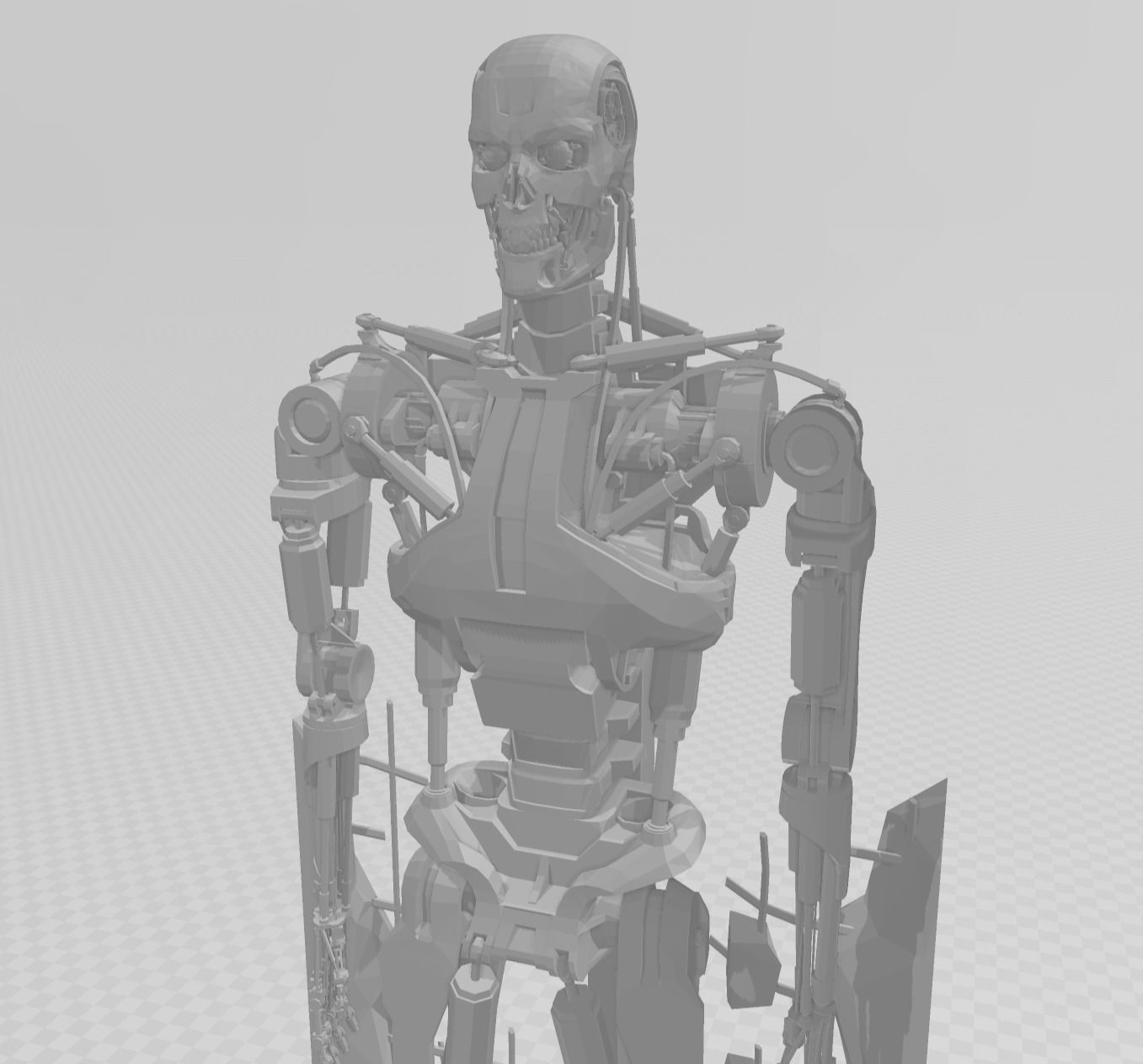 Terminatoor T800 3D print model_9