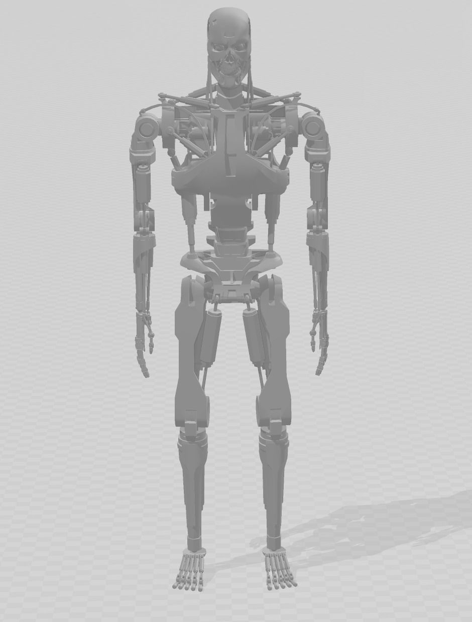 Terminatoor T800 3D print model_11