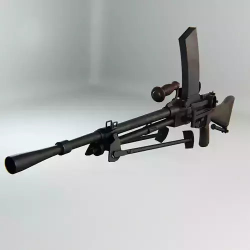 Type 99 Low-poly 3D model