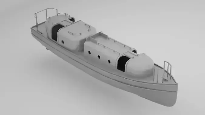 Lifeboat - Type 8 - World War 2 Warship