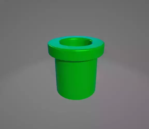 tubo de mario bros RTX  render