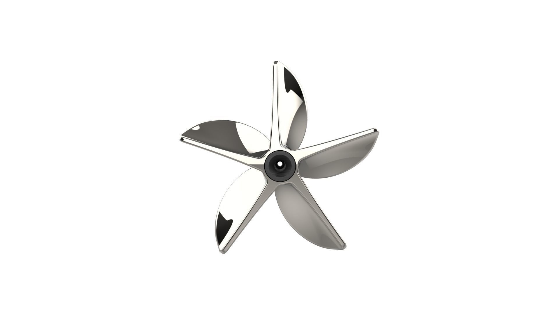 5 Blade Racing Toy Propeller 3D print model_20