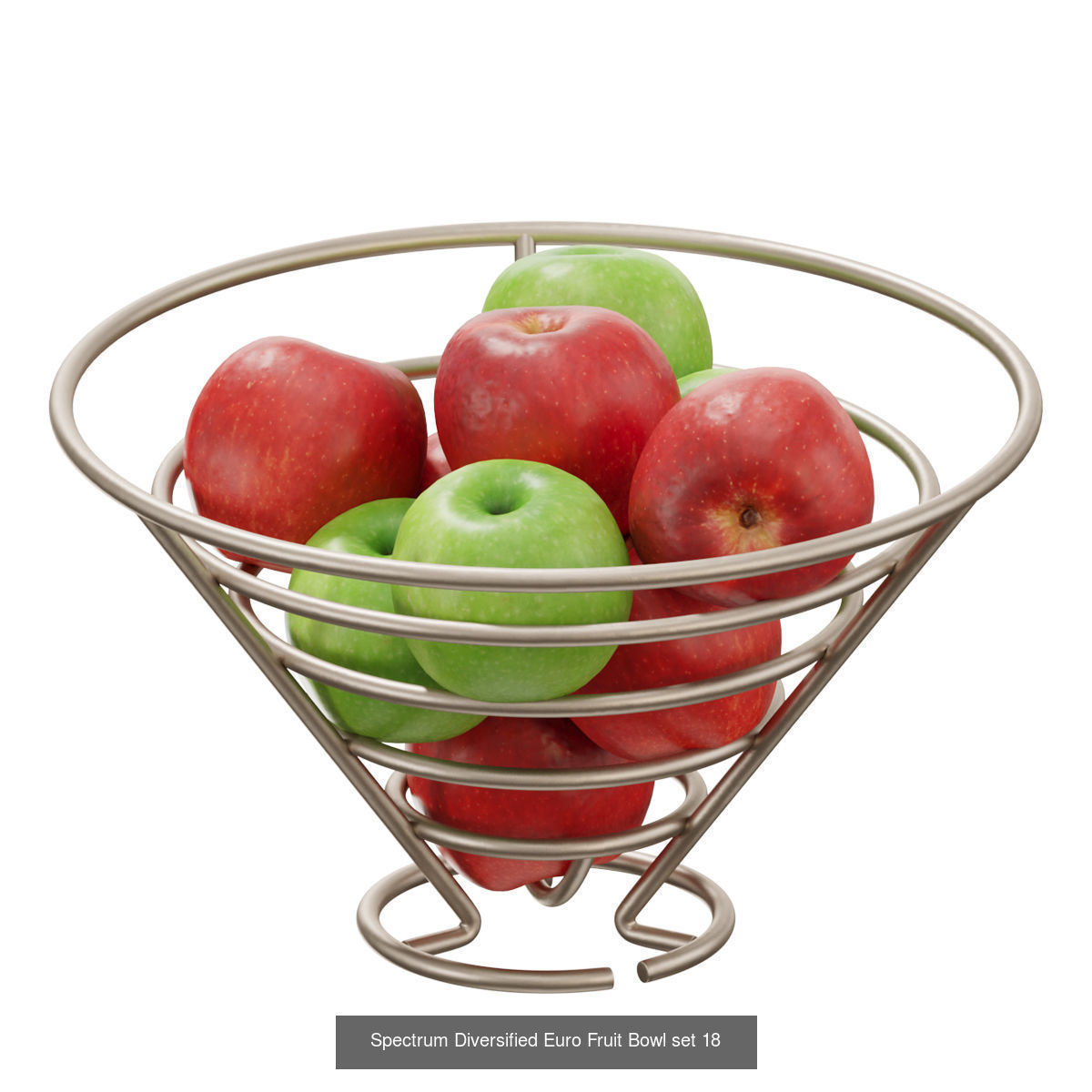 Spectrum Diversified Euro Fruit Bowl  3D Model Collection_20