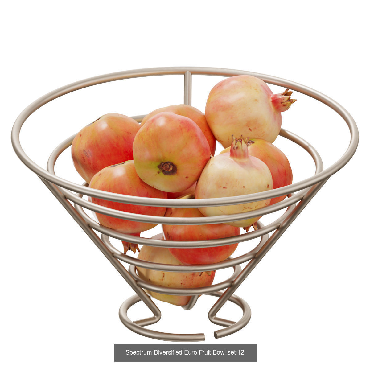 Spectrum Diversified Euro Fruit Bowl  3D Model Collection_14