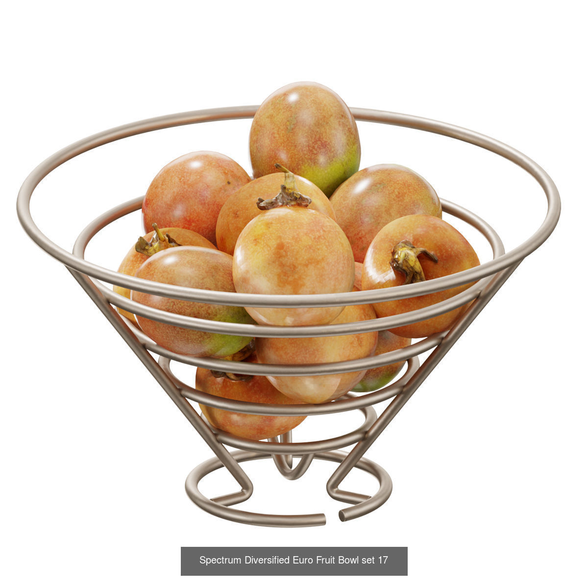 Spectrum Diversified Euro Fruit Bowl  3D Model Collection_19