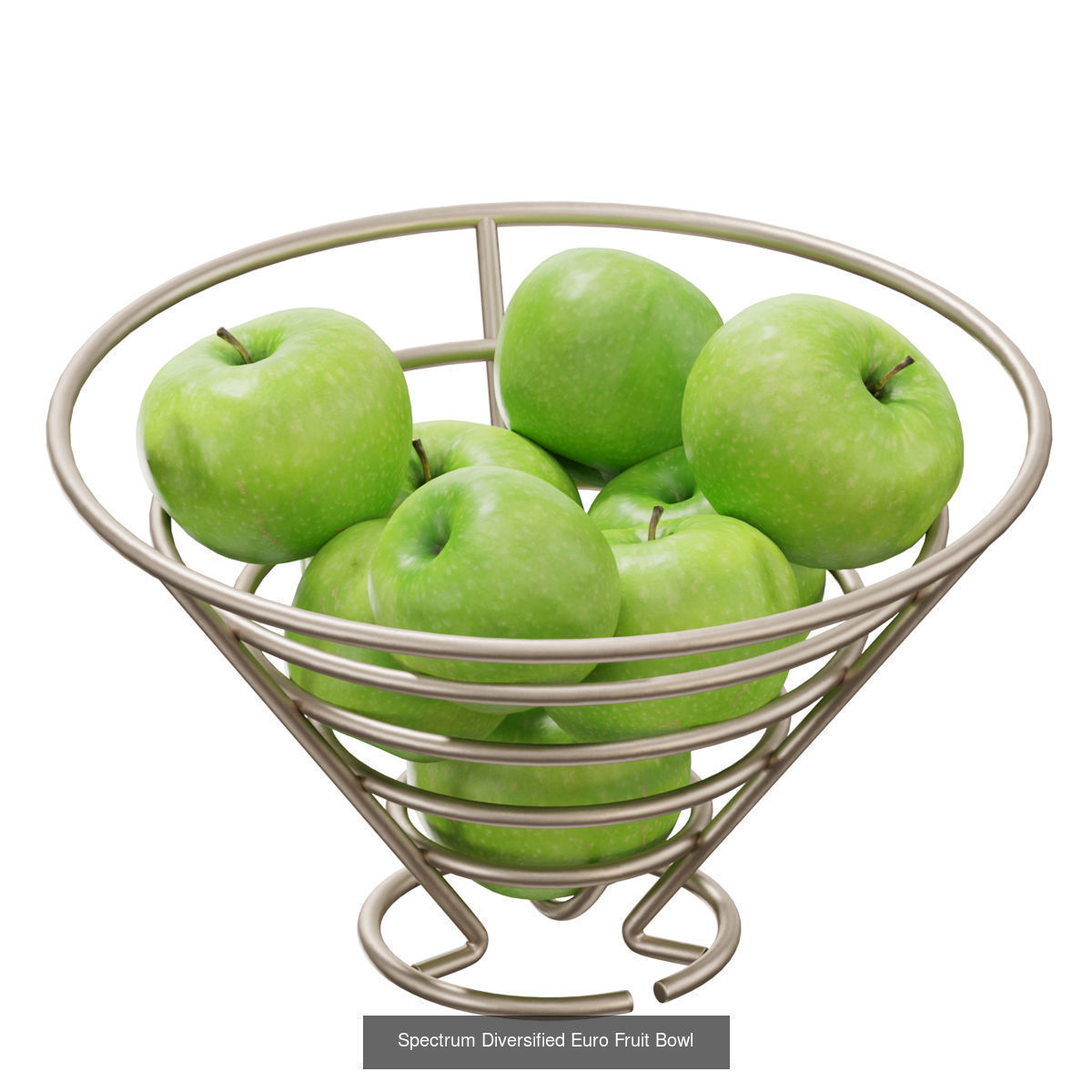 Spectrum Diversified Euro Fruit Bowl  3D Model Collection_3