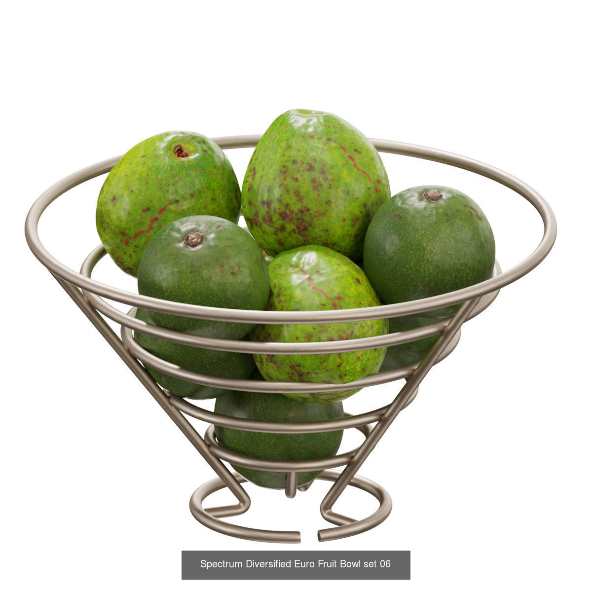 Spectrum Diversified Euro Fruit Bowl  3D Model Collection_8