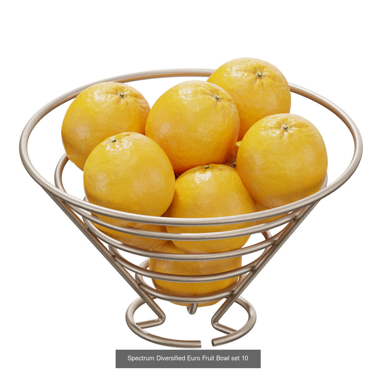 Spectrum Diversified Euro Fruit Bowl  3D Model Collection_12