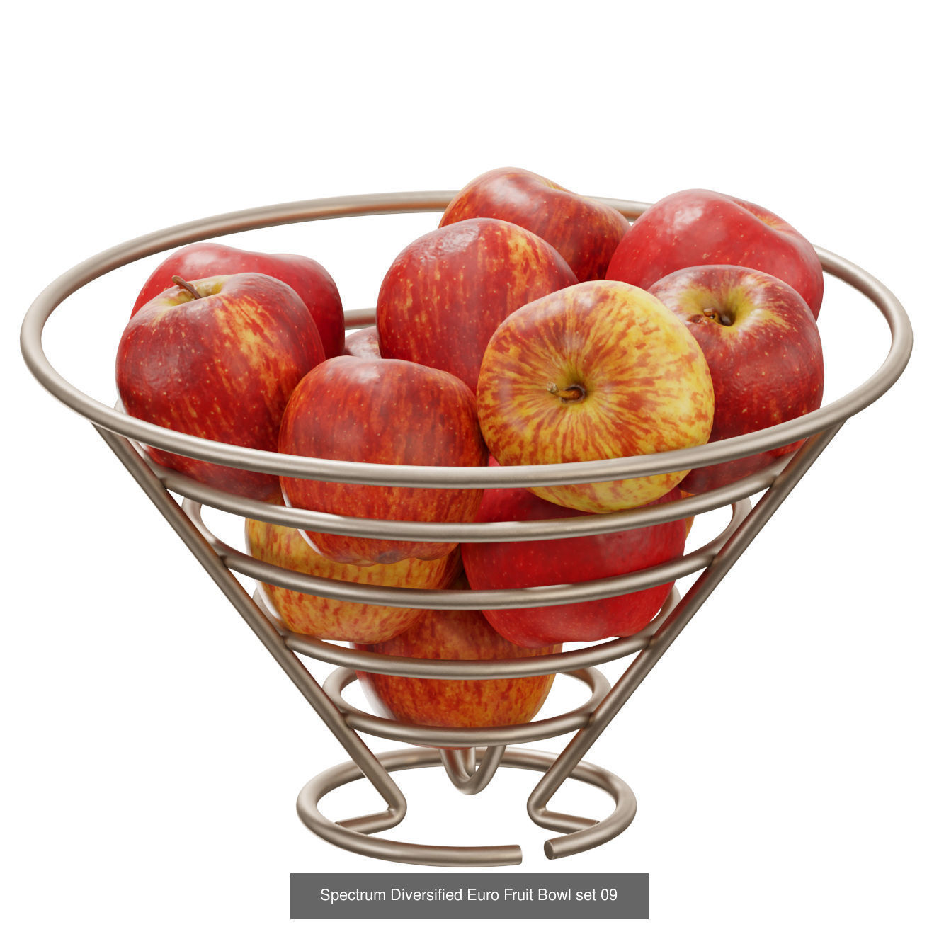 Spectrum Diversified Euro Fruit Bowl  3D Model Collection_11
