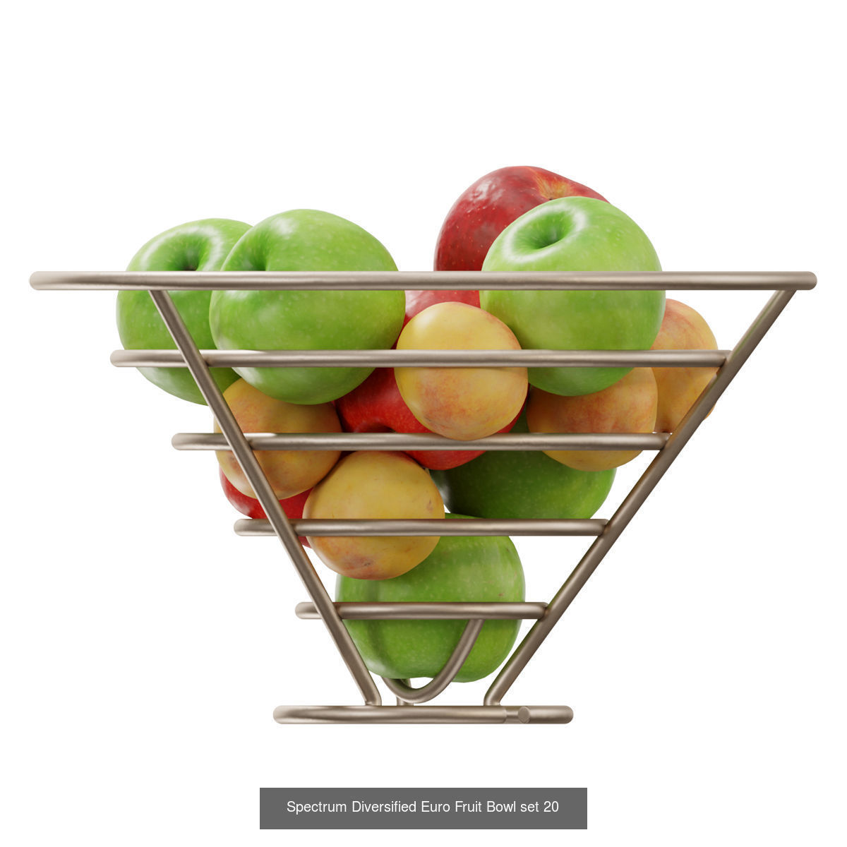 Spectrum Diversified Euro Fruit Bowl  3D Model Collection_22