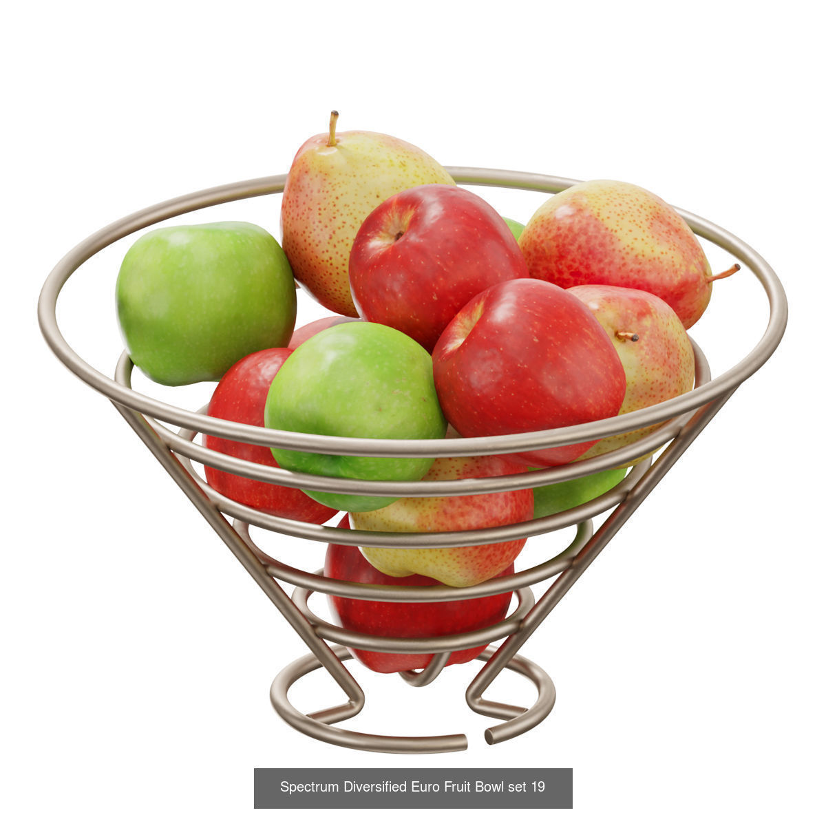 Spectrum Diversified Euro Fruit Bowl  3D Model Collection_21