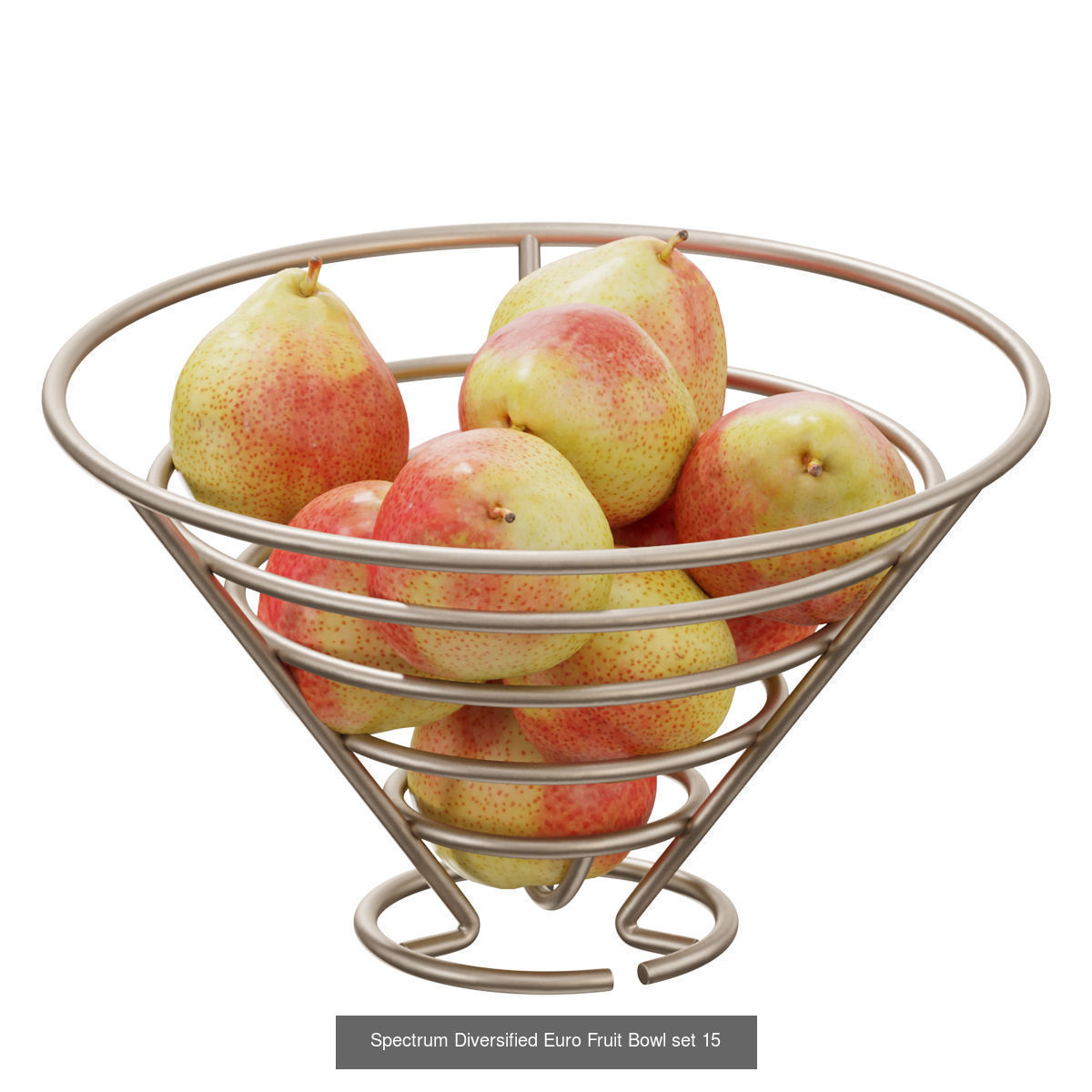Spectrum Diversified Euro Fruit Bowl  3D Model Collection_17