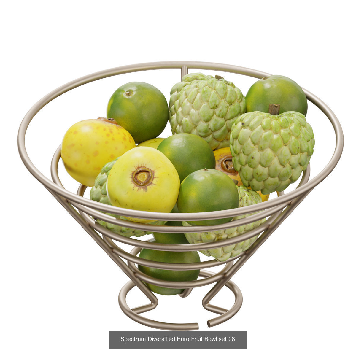 Spectrum Diversified Euro Fruit Bowl  3D Model Collection_10