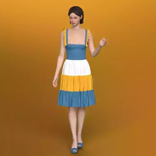 dress design 3D print model