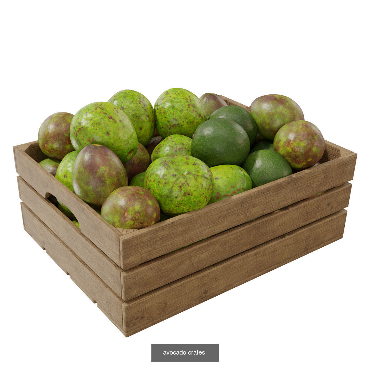Fruit Crates  3D Model Collection_10