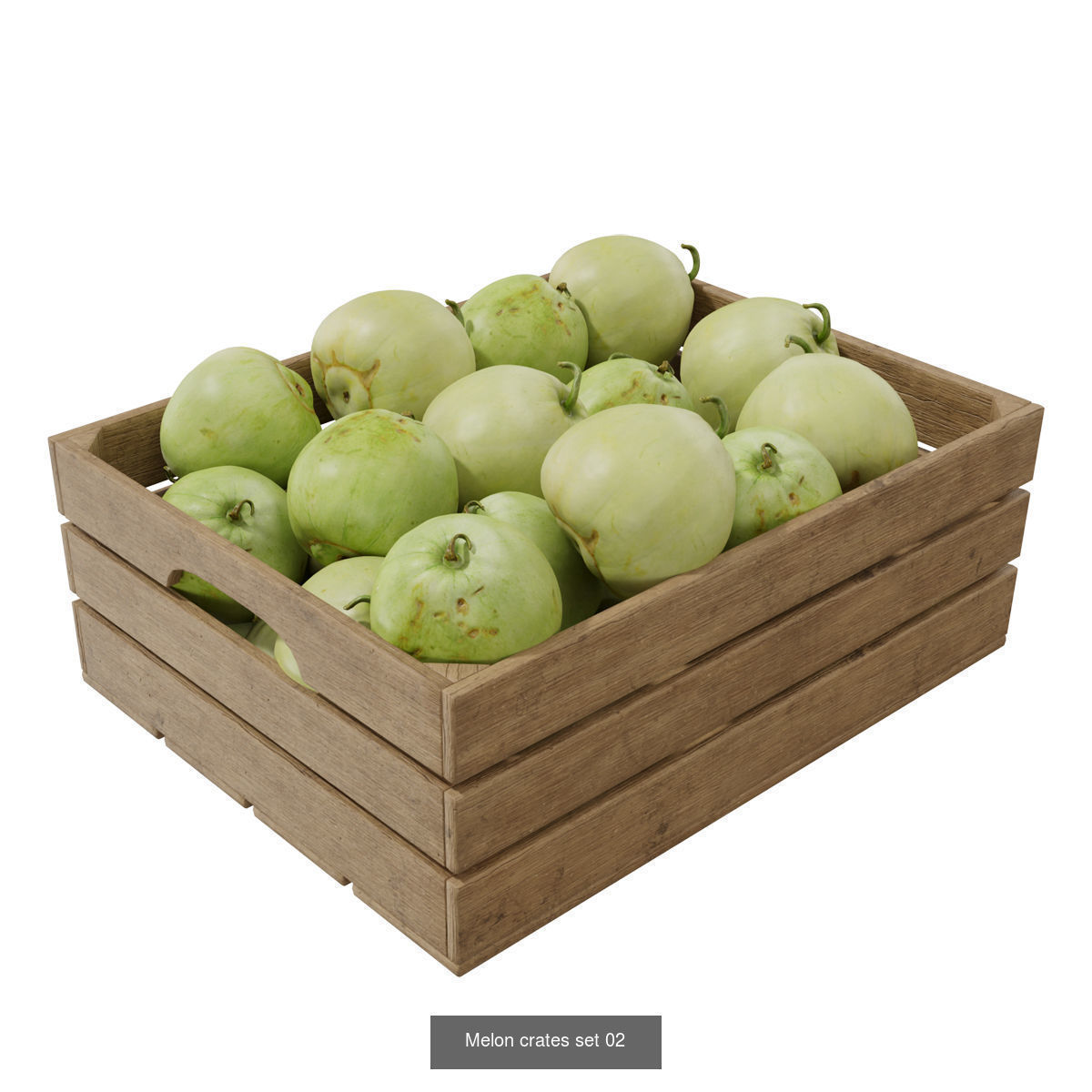 Fruit Crates  3D Model Collection_24