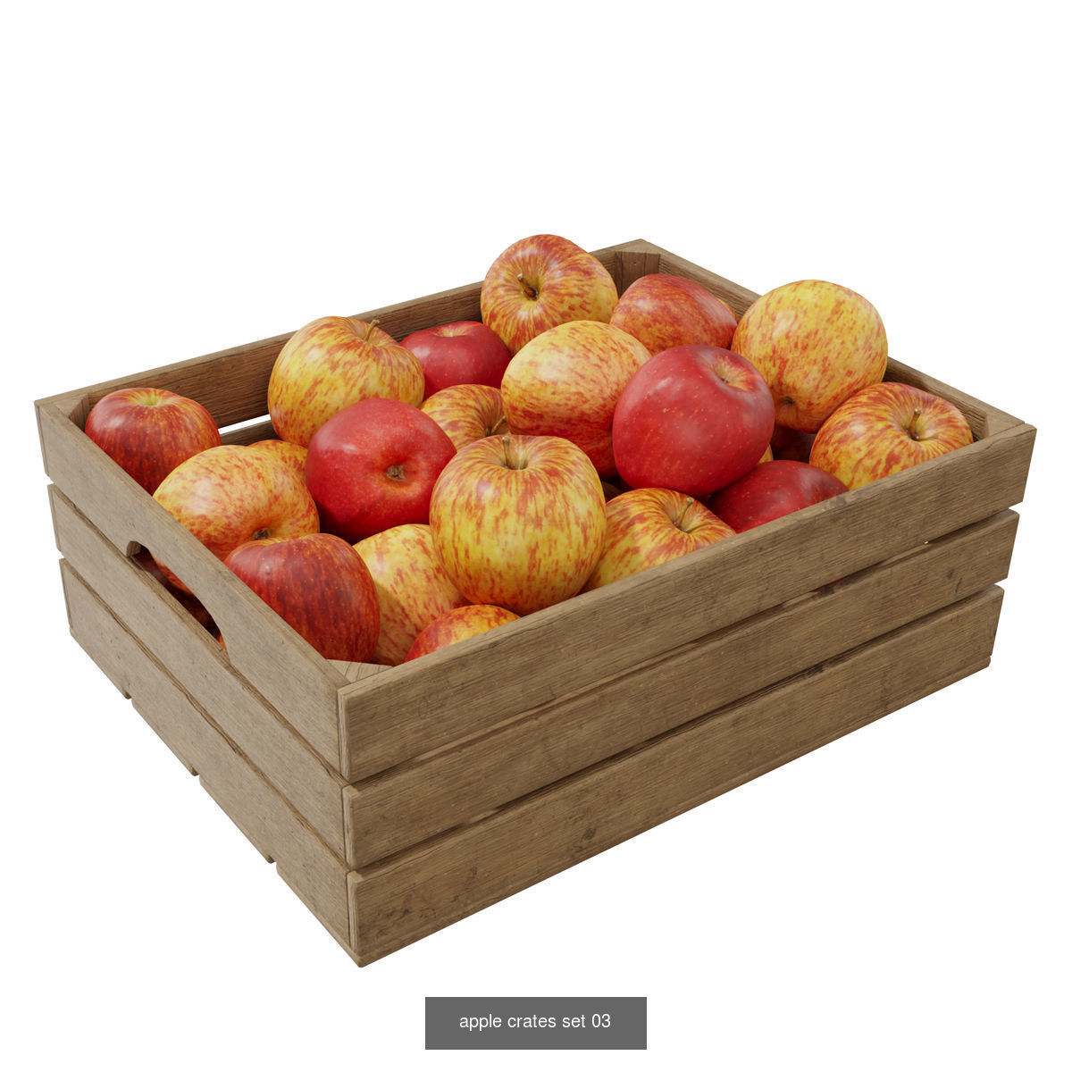 Fruit Crates  3D Model Collection_9