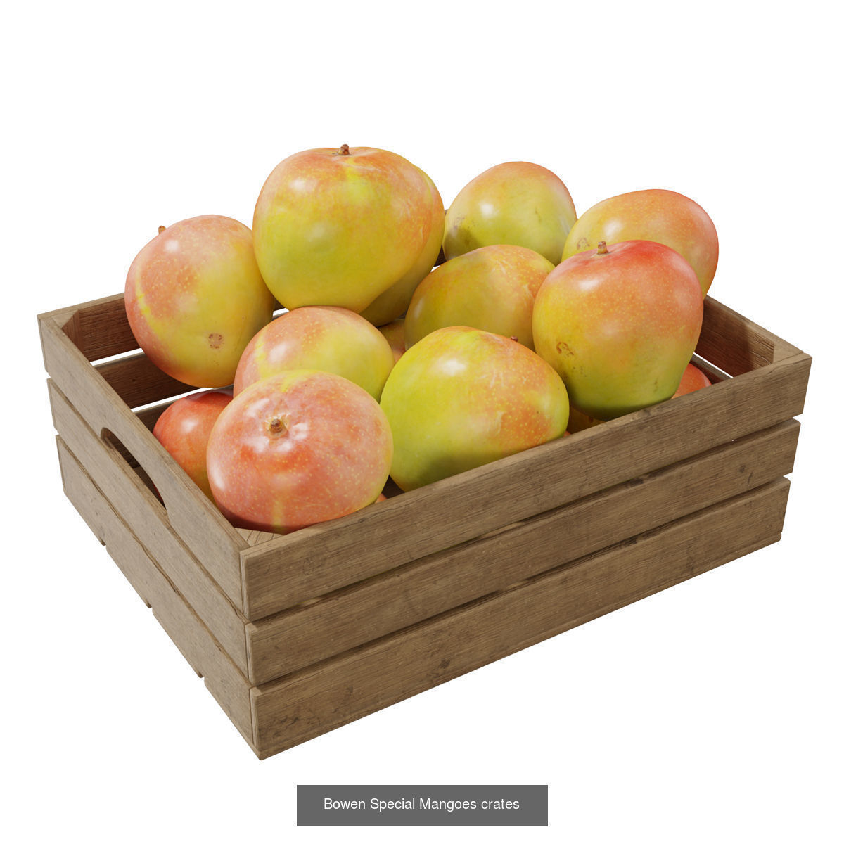 Fruit Crates  3D Model Collection_11