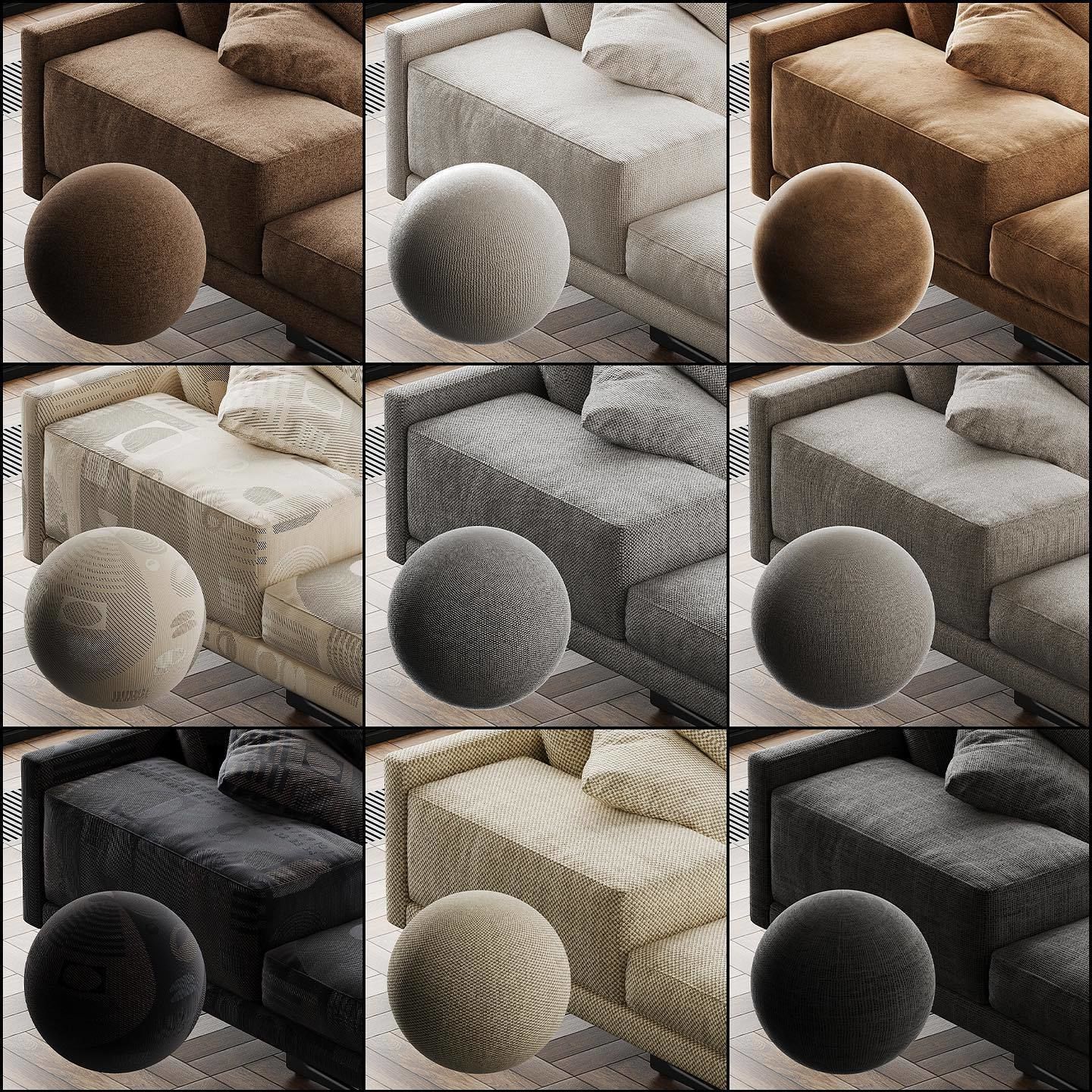 Materials Pack 3D model_2