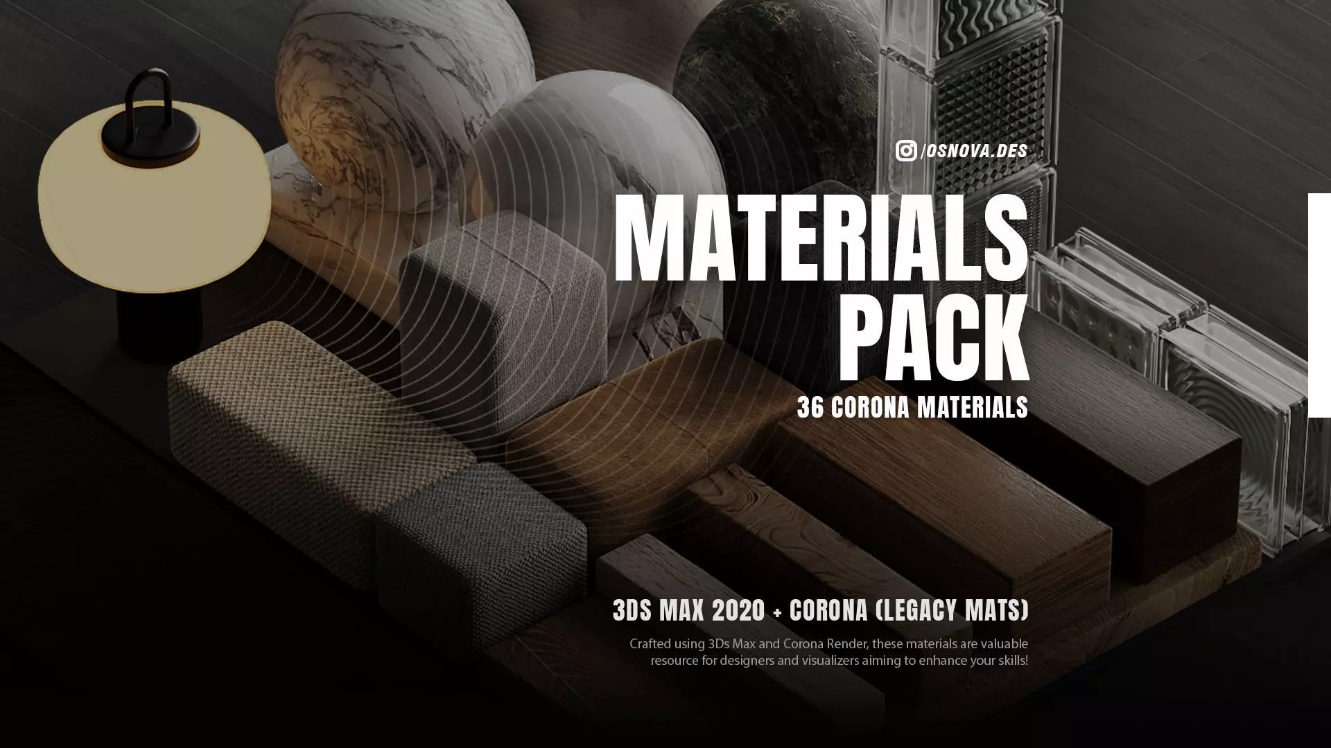 Materials Pack 3D model_0