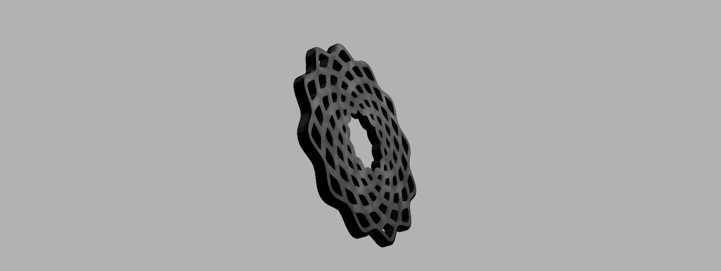 geometric shape  Flower of Life 3D print model_3